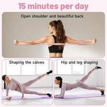 Resistance Bands, Figure 8 Resistance Band For Women Men - 25 Lbs 8 Shaped Resistance Rubber Band, Soft Silicone Material, Perfect For Arms, Back, Shoulder Stretch - 1 - View 7