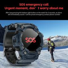 LOKMAT Reloj inteligente LOKMAT ATTACK GT multifunción con llamada Bluetooth, monitoreo de frecuencia cardíaca, oxígeno en sangre, sueño y salud, para deportes al aire libre, resistente al agua, con notificaciones para adultos, niños y adolescentes