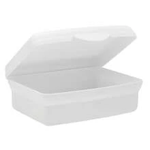 Carmany Polypropylene 800ml Lunch Box (White) - White - View 2