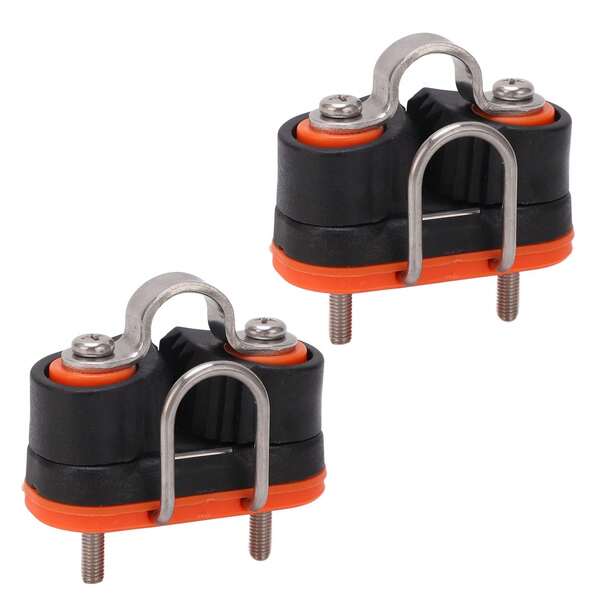 Cabrestante para kayak velero con guía de cable de entrada rápida para embarcaciones marinas, apto para cuerdas de 3 a 12 mm