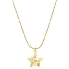 Stroll Through The Galaxy - Y2K  Pentagram Necklace For Women Sweet Cool Girl Style Clavicle Chain Niche Design Versatile Choker - Gold - View 9