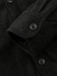 قميص مخطط متعدد الاستخدامات للارتداء اليومي الكاجوال للرجال، خريف