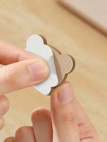 2/3个办公桌理线夹，自粘式线缆整理器，适用于桌面、床头柜、墙壁、汽车、宿舍和办公室，可爱耳机线固定器，免钻孔理线夹，返校季理线配件 - 彩色 - 查看 9