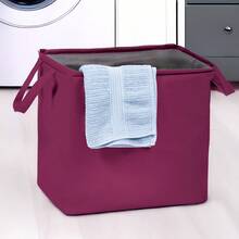 Multipurpose Foldable Organizer Basket For Clothes, Toys, Fabric, 60L - 紫紅色 - 查看 2