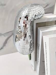 1 قطعة كرة ديسكو بأسلوب بوهيمي - مكسر ضوء ملون للكريسماس والأعراس وعيد الحب وغيرها - ديكور زجاجي معلق