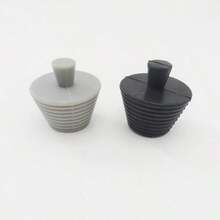 IPC Silicone Bathtub Plug, Bathroom Silicone Sink Plug, Conical Screw Plug, Pipe Drain Plug, Sealing Plug - Multicolor - View 4