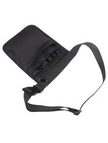 Sac de taille pour outils de soins infirmiers - Ceinture à outils en polyester, fermeture éclair, noir, lavable en machine, sac de rangement pour personnel médical professionnel, conception de rangement sécurisée, accessoires d'infirmière, simple et pratique, durable - Multicolore - Voir 7