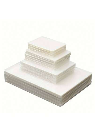 100 piezas de película laminadora térmica de 2R, 3R, 4R, 5R, 70 micras para laminación de fotos/archivos/tarjetas/imágenes con bolsa laminadora y laminadora en caliente