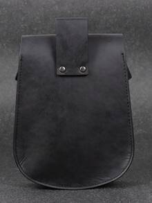 1 PC Viking Snake Embossed Faux Leather Belt Bag, Scandinavian Belt Pouch, Medieval Vintage Cell Phone Waist Bag For Renfair Christmas And Daily Waist Bag