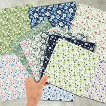 36 de coli de hârtie pentru scrapbooking, cu fundal floral frumos, de 15 cm, potrivită pentru jurnal Bullet, colaje, felicitări, albume și meșteșuguri