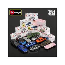 Burago 1:64 比例合金压铸汽车模型玩具，官方授权奔驰、、凯迪拉克、雪佛兰复刻版，收藏级赛车模型，男士生日礼物，赛车玩具 - 1965年龐蒂亞克GTO - 查看 7