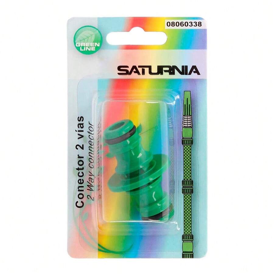 SATURNIA 8060338 Plastic Hose Union Sleeve (Blister) - Multicolor - View 1