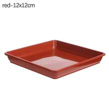 1pc Plant Saucer 4/6/7/8/10 Inch Drip Trays Plastic Tray Saucers Indoor Outdoor Flower Pot Square