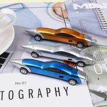 4pcs Creative Car Shaped Pens, Stationery For School Students, Christmas Gift (Colors May Vary) - Multicolor - View 10
