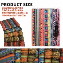 Fat Quarters Fabric Bundles, Colored Printing Fabrics Pattern Fabric Quilting Squares Handmade Patchwork Quarter Sheets Set For Sewing