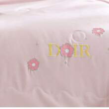 Colcha, tamaño 200*230, suave, agradable para la piel, cálido, adecuado para todas las estaciones, que le brinda un sueño profundo. - Rosa Pálido - Ver 4