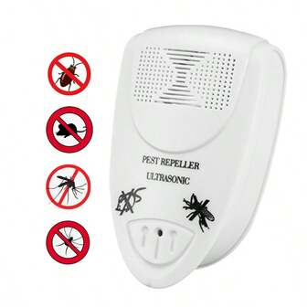 Ultrasonic Mosquito Killer, Lightweight Insect Repellent, Flies, Mosquitoes And Cockroaches
