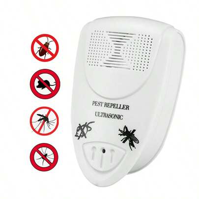 Ultrasonic Mosquito Repellent, Portable Pest Repeller To Repel Mosquitoes, Flies And Cockroaches