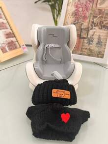 مقعد أمان السيارة لتمثال (بدون دمية)، مقعد أمان السيارة لتمثال ، ديكور فتحة التهوية الداخلية، اكسسوارات دمية 15/17 سم، ملابس بديلة للجيل الأول والثاني