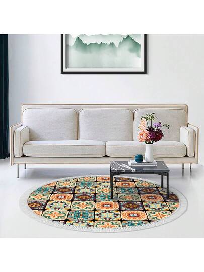Pearl Digital Non Slip Printed Turkish Vloerkleed AL4020 Zachte Touch, Washable Tapijt Felt Backing Moderne ative Vloer Mat, Living Room, Bedroom, Bathroom, Hallway Or Entryway Available In Many Sizes Quick Drying, Highly Absorbent, Soft, Com Tafel Both Indoor Outdoor