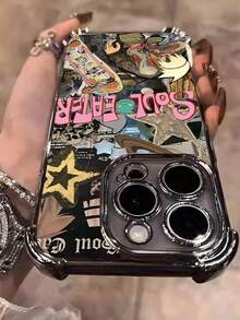 Soul Eater Phone Case Evans Crona Maka Albam Black Star Death The Kid Manga Anime, Anime Vintage Special Cover For IPhone 11 12 13 14 15 16 17 Pro Max Plus Air - 彩色 - 查看 6