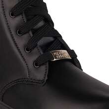 Domidona Women's Children's Ankle Boots, Elegant And Comfortable, Fashionable Winter High-Top Tractor Boots - 黑色 - 查看 8