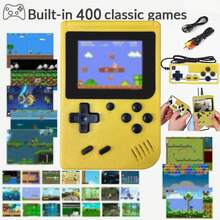 1台Macaron Mini 400合1复古掌上游戏机，大屏幕便携式游戏机，内置400多款经典游戏，支持电视连接，多种颜色可选 - 彩色 - 查看 28