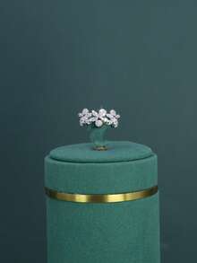 1 Set White Gold Plated Leaf Design Bridal Wedding Jewelry Set, Handcrafted With White Cubic Zirconia, Including Necklace, Bracelet, Earrings, Ring, Suitable For Daily Wear And Wedding, Wedding Anniversary Gift (Gift Box Packaging), Christmas Gift - Leaf Bride Wedding Set - View 7