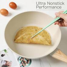 16PCS Pots And Pans Set Non Stick Cookware Set Nonstick With Cooking Set - White - View 5