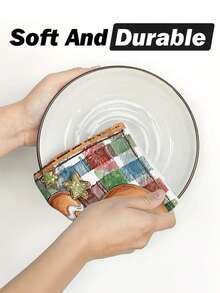 2 piezas/4 piezas/12 piezas Toallas de cocina con estampado de árbol de Navidad, toallas de baño con estampado navideño, toallas para fiestas navideñas al aire libre, decoración navideña para el hogar, decoración navideña de cocina, estilo moderno, secado rápido, material de microfibra súper suave, rectangular, 15.75IN*23.62IN/40*60CM con estampado digital, adecuado para decoración de fiestas al aire libre, regalos navideños