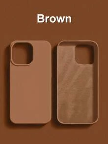 1pc Luxury Liquid Imitation Apple Phone Case Compatible With Apple 17/17 Pro Max/16/11/13/12/14/15 Pro Max, Shockproof Protective Cover