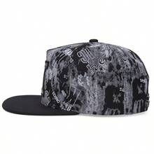 Street Hip-Hop Baseball Cap With Letter K Embroidery Print Flat Brim Hat, Trendyand Versatile Hat For Men And Women, Adjustable - Nhiều màu - Xem 4