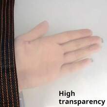 Transparent Canvas Strap Sealing Ring For Courtyard - This Transparent Canvas Is Mainly Suitable For Courtyard Scenarios, Serving As A Rainproof Layer For Sunshades. It Can Also Be Used For Rain Protection Of Garden Covers And Camping Protection. It Solves The Problem Of Outdoor Rain Protection. - White - View 3