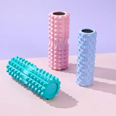 Joivida 45*13cm 泡沫滚轴 - 深层组织按摩肌肉滚轴和拉伸装置，强度和肌筋膜触发点释放