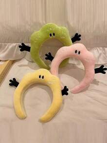 1pc Cute Cloud Headband, Hair Accessory For Washing Face, Makeup, Autumn/Winter