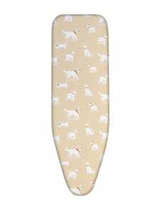 耐高温棉质熨衣板套，不褪色，可水洗家用熨衣板布套 - [耐高溫布]白色狗狗 - 查看 9