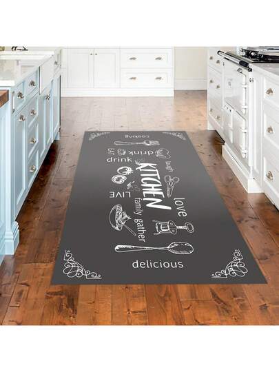 Pearl Digital Non Slip Printed Turkish Vloerkleed AL4035 Zachte Touch, Washable Tapijt Felt Backing Moderne ative Vloer Mat, Living Room, Bedroom, Bathroom, Hallway Or Entryway Available In Many Sizes Quick Drying, Highly Absorbent, Soft, Com Tafel Both Indoor Outdoor view 4