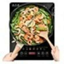 Portable Induction Cooktop, 2200 Watt On/Off Induction Hot Plate With LCD Sensor Touch Cooking Program Presets Pot Detection And Automatic - Black - View 9