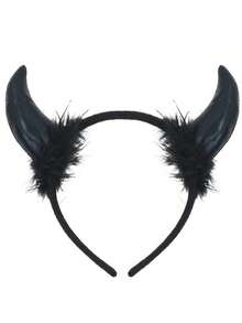 万圣节公羊角头饰，羊角服装角色扮演道具动物头饰