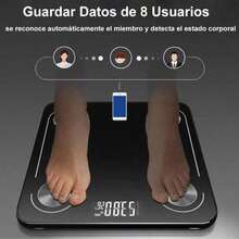 Digital Body And Muscle Scale Smart Scale Multiple Data Analysis APP Rechargeable - Black - View 4
