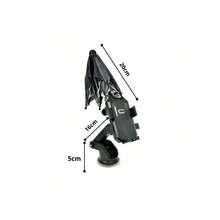 Car Sunshade Holder For Cell Phones, Adjustable Rotation And Fixed Suction Cup, Sunshade Holder For Car - Black - View 6
