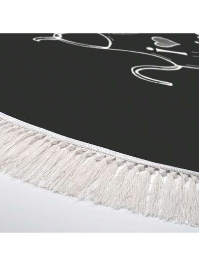 Pearl Digital Non Slip Printed Turkish Vloerkleed AL4032 Zachte Touch, Washable Tapijt Felt Backing Moderne ative Vloer Mat, Living Room, Bedroom, Bathroom, Hallway Or Entryway Available In Many Sizes Quick Drying, Highly Absorbent, Soft, Com Tafel Both Indoor Outdoor view 2