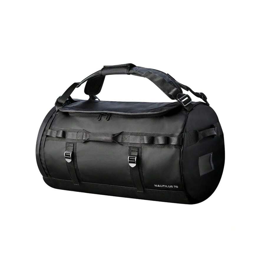 Stormtech Nautilus Waterproof 70L Duffle Bag (Black) - 100% PVC - (PC6480) - Black - View 1