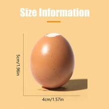 2025 Upgrade Realistic Egg Shell Crush Squishy Toys, Creative Crushable Eggshell, Stress Relief For Home, Office And School
