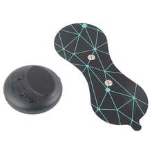 Pegatina de masaje en el cuello, masajeador eléctrico de cuello 9 modos 19 niveles para el hogar - Negro - Ver 2