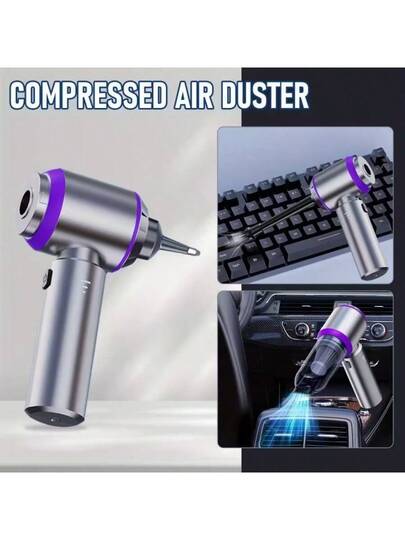 Car Ho hold Stofzuiger Cleaner Portable Wireless 20000PA High Power Mini In Compressed Air Dust Collector, Hair Dryer Pump held Brushless Motor Cars, Homes, Offices, Camping view 4