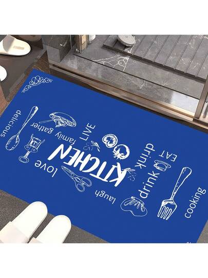 Pearl Digital Non Slip Printed Turkish Vloerkleed AL4035 Zachte Touch, Washable Tapijt Felt Backing PC's Moderne ative Vloer Mat, Living Room, Bedroom, Kitchen, Hallway Or Entryway Available In Many Sizes. Quick Drying, Highly Absorbent, Soft, Com Tafel Both Indoor Outdoor view 4