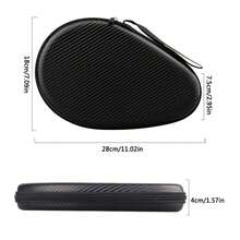 1 件装乒乓球拍袋乒乓球拍收纳袋防水拉链手提包便携式乒乓球运动配件