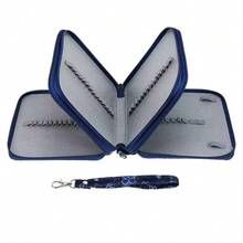 1pc Oxford Cloth Large Capacity Pencil Case, Student Stationery Bag With 78 Compartments, Suitable For Fine Art Drawing, Sketching Brush Storage