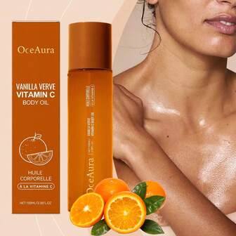 100ml Vitamin C Nourishing Body Oil, Moisturizing And Hydrating For Whole Body Skin